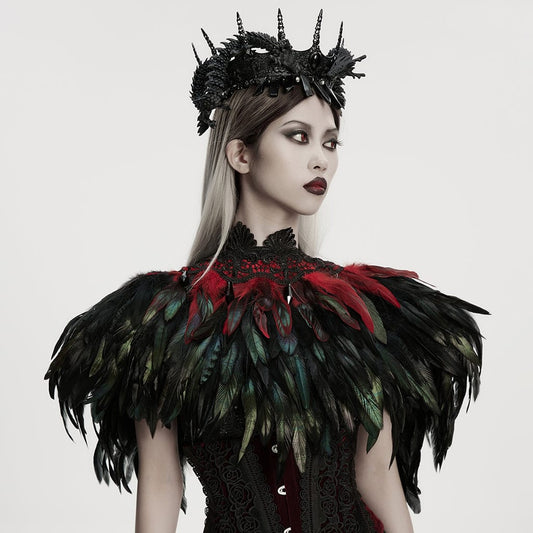 Blood Swan's Palace Feather Bolero