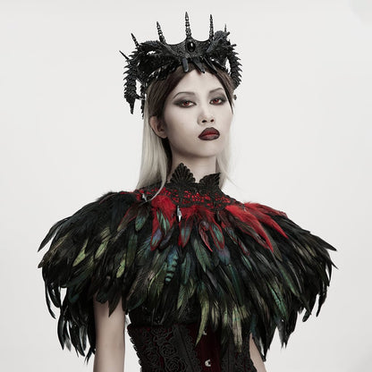 Blood Swan's Palace Feather Bolero