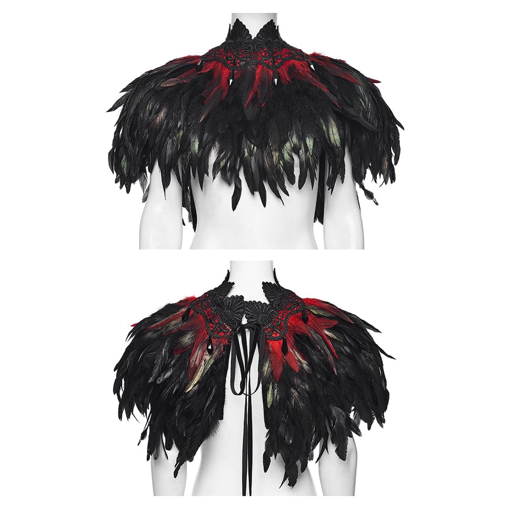 Blood Swan's Palace Feather Bolero