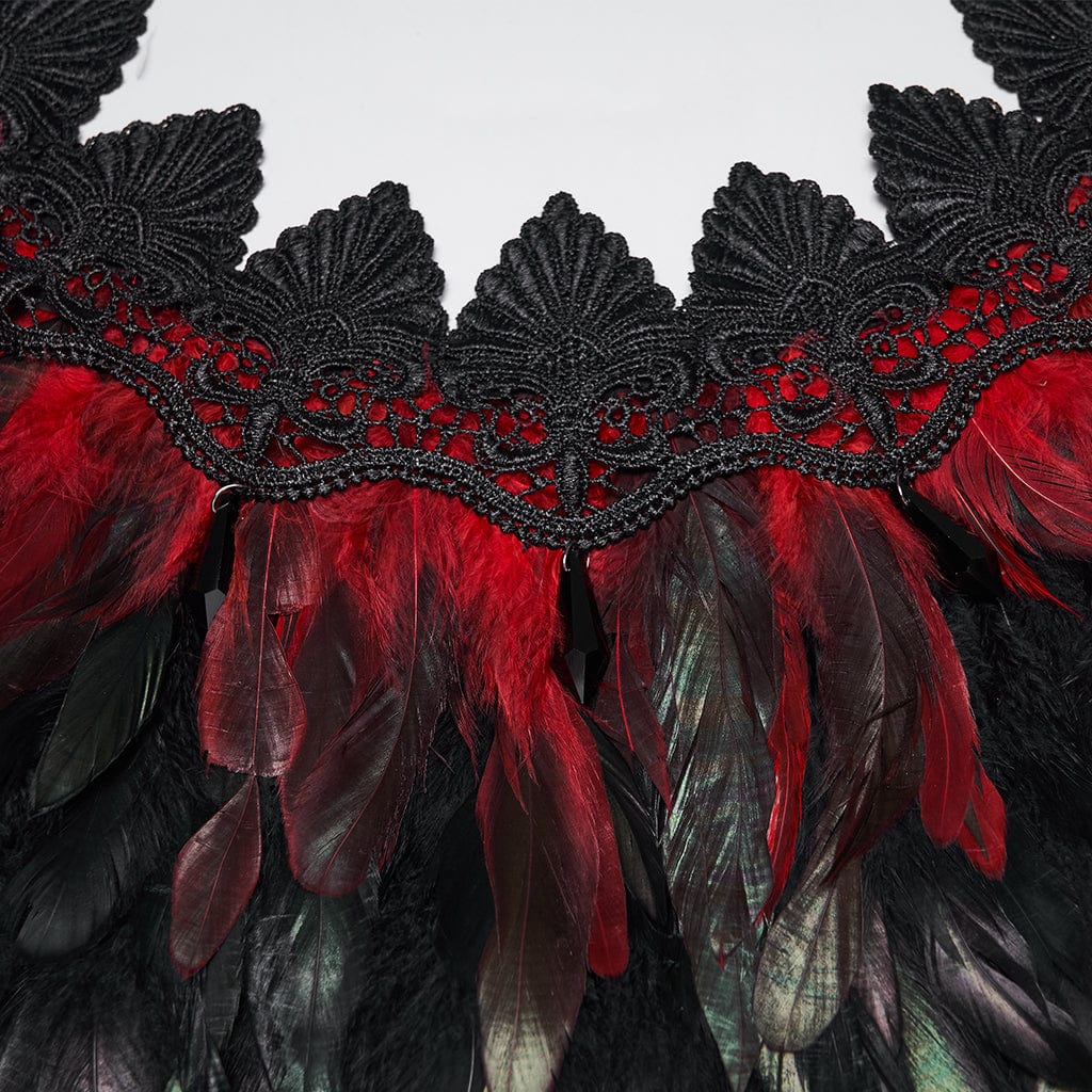 Blood Swan's Palace Feather Bolero