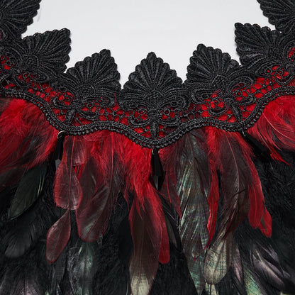 Blood Swan's Palace Feather Bolero