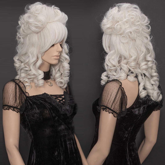 Baroness White/Gray Pruik