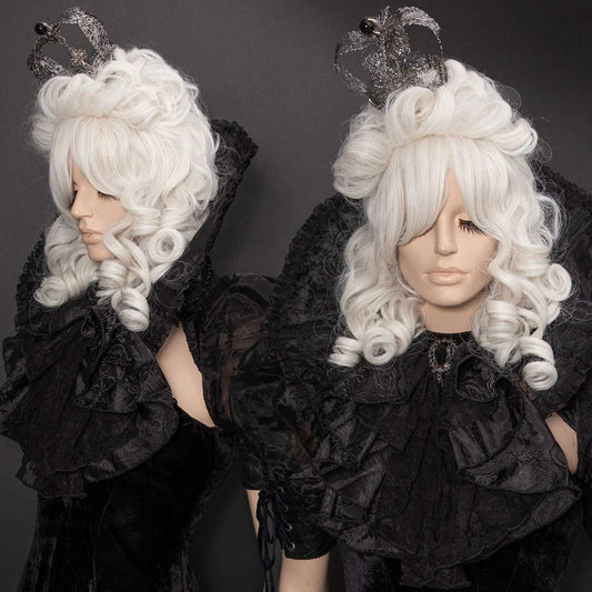 Baroness White/Gray Pruik