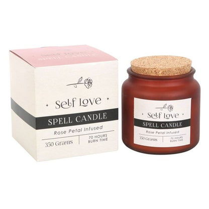 Rose Petal Self Love Spell Candle