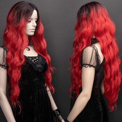 Saturnalia Red Pruik