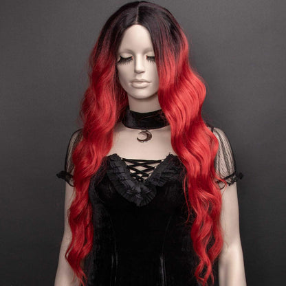 Saturnalia Red Pruik