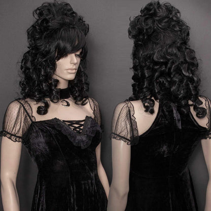 Baroness Black Pruik