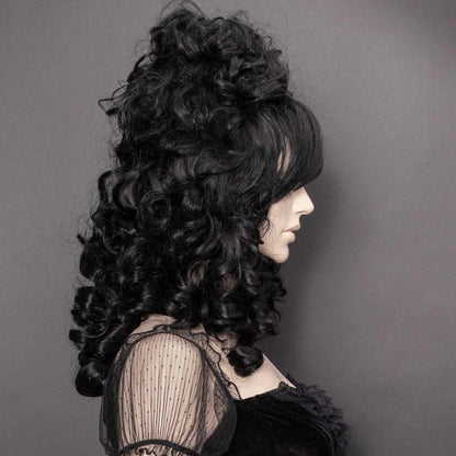 Baroness Black Pruik