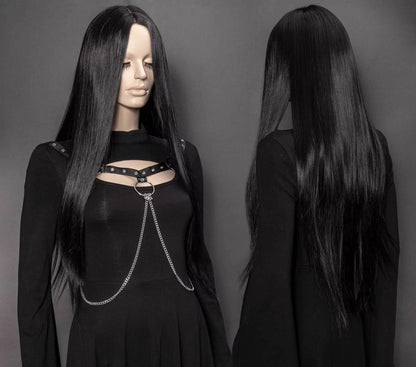 Sorceress Black Pruik