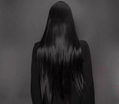 Sorceress Black Pruik