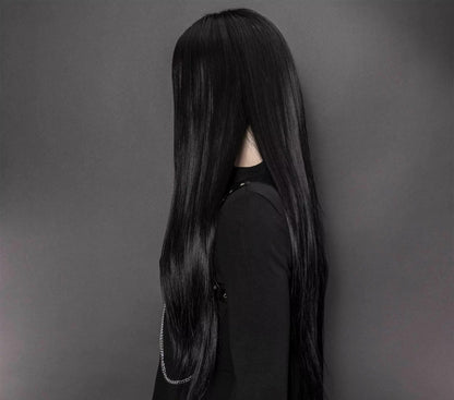 Sorceress Black Pruik